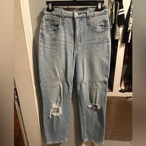 Madewell Light Blue Straight Leg Jeans 28P